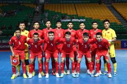 ĐT futsal Việt Nam đụng Thái Lan hoặc Indonesia ở ASEAN Cup 2024